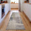 Tapis gris Prisco lavable à la machine de qualité supérieure-1870727407