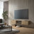 Atlantic Pine TV Stand, 59.1 x 11.8 x 11.8 inches | 100% Chipboard, Thickness: 0.7 inches | Features Multiple Shelves & Wall-Mountable Design | Stylish Storage Solution for Living Room & Entertainment Areas-71337675-111925898