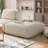 Aukeem Upholstered Square Ottoman-980290680