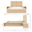 Ensemble de chambre à coucher 4 pièces Fraiture-531634017-531634019