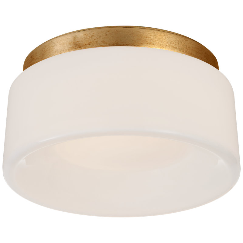 Barbara Barry Halo 5.5" Solitaire Flush Mount, Gild