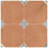 Manises Decor Cuero 13" x 13" Porcelain Patterned Wall & Floor Tile