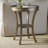 Sanctuary Mirrored Glass Tray Top End Table