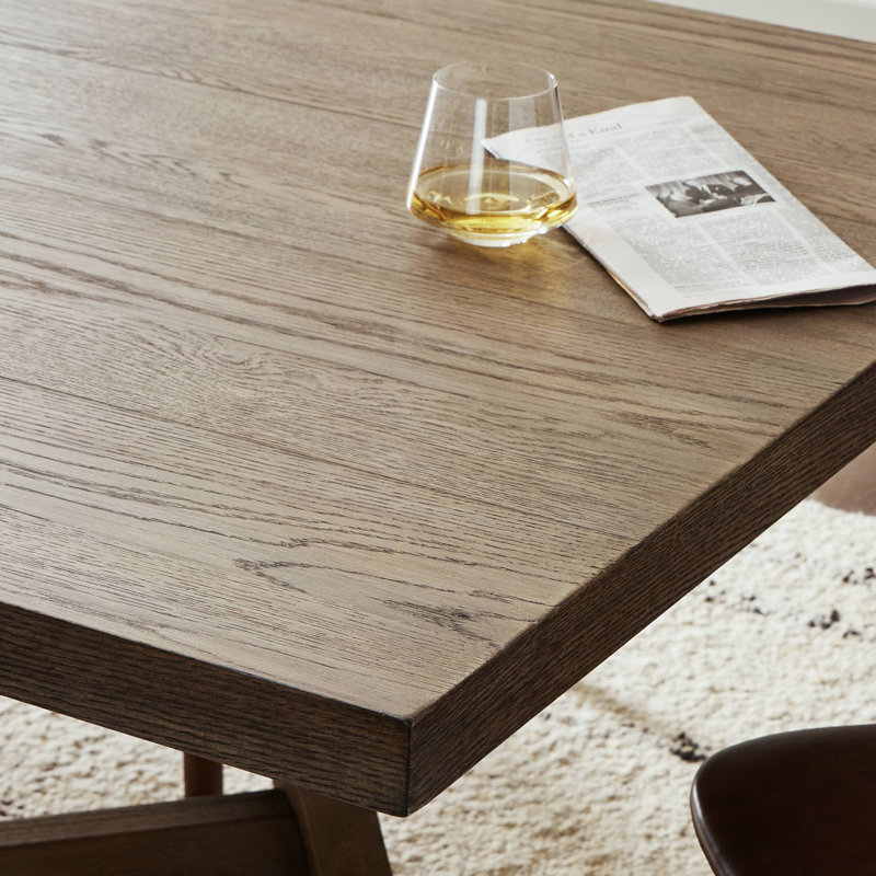 Munich Dining Table, Light Brown