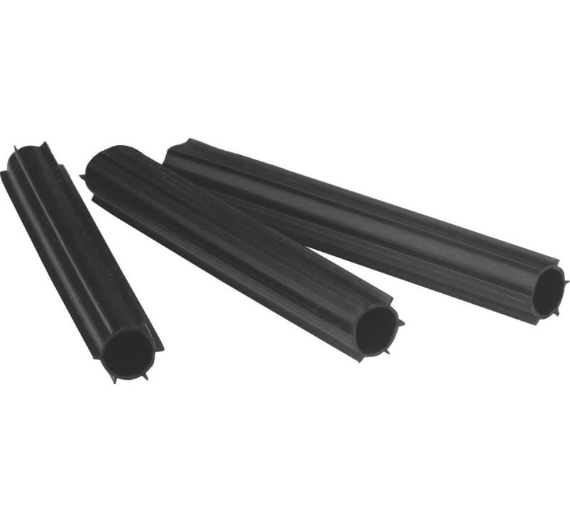 4.875'' H x 0.75'' W Black Polyethylene Plastic Edging Couplers