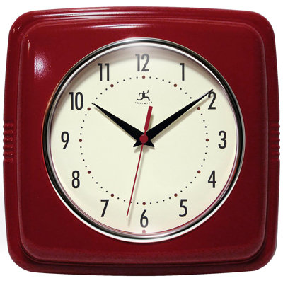Orrwell Square Plastic Wall Clock