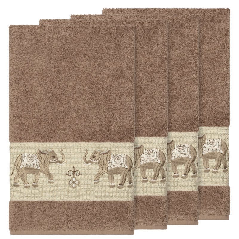 Quinn Turkish Cotton Midweight Bath Towel, Latte