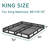 5 Inch Metal Box Spring, Bed Frame Low Profile, Basic Mattress Foundation, Easy Assembly-543658707