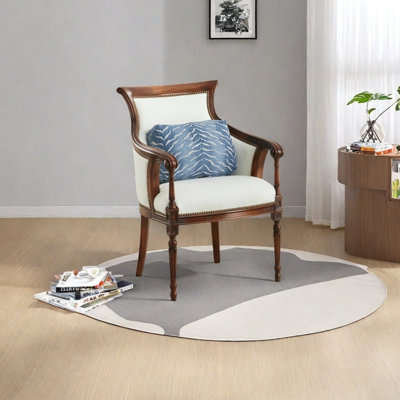 Modern simple of sponge flannelette leisure chair