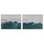 «Modern Ocean Beach Waves», art mural sur toile encadrée