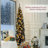 7Ft Pencil Christmas Tree ,Black