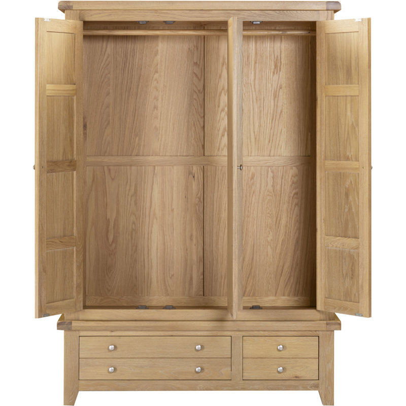 3 Door Wardrobe, Oak