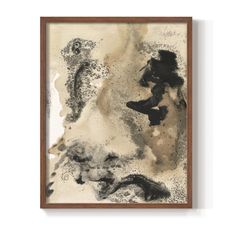 «I See Them I», reproduction encadrée - bois massif, H 11 po x l 9 po, Noyer
