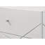 Table de chevet contemporaine audacieuse avec 2 tiroirs 1Pc