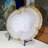 Picturesque Polished Thin Agate Plate