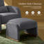 64cm Wide Rectangle Solid Colour Standard Ottoman-588171731