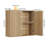 Wall-Mounted Bathroom Cabinet With Adjustable Shelf
