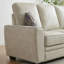 Ensemble de salon en tissu 3 pièces avec fauteuil, causeuse et canapé Marciniak-128586216