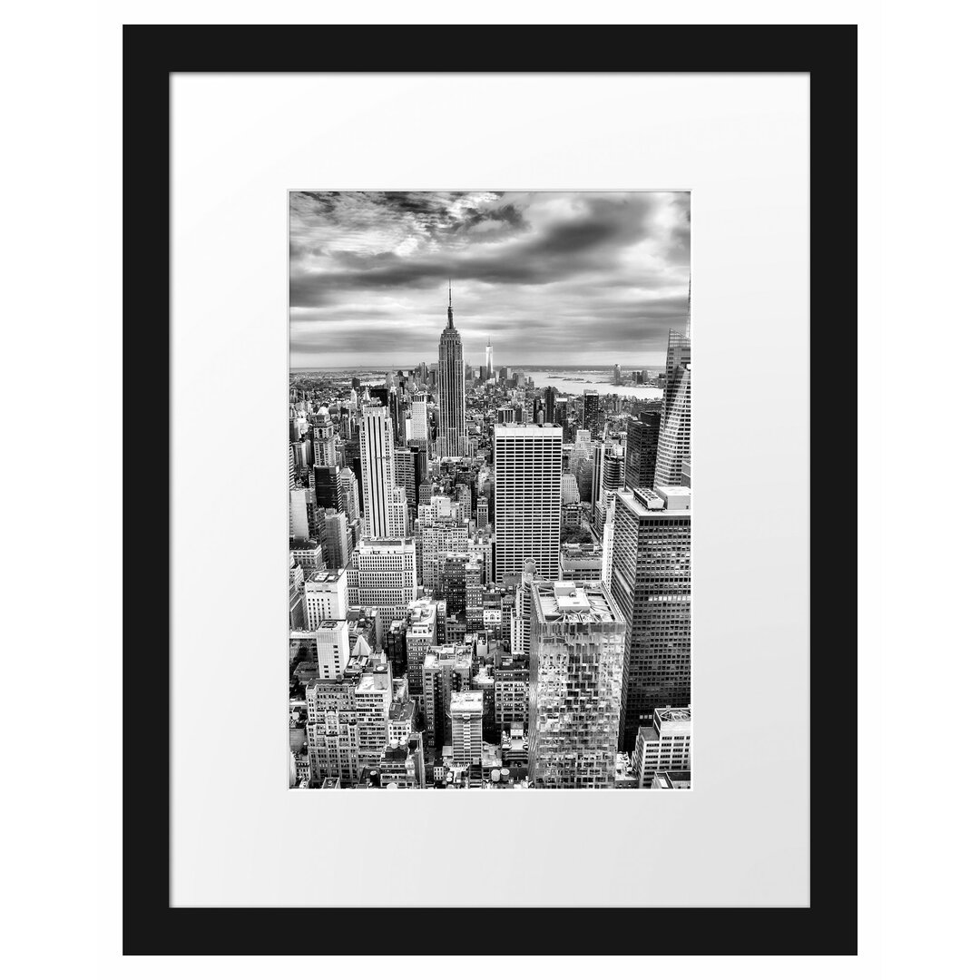 Gerahmtes Poster New York Skyline