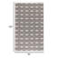 Maya Indoor Outdoor Area Rug, Pebble Gray, Handwoven Diamond, Fringe-267472175-231436747