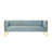 Vector 82'' Velvet Upholstered Tuxedo Arm Sofa-28848101