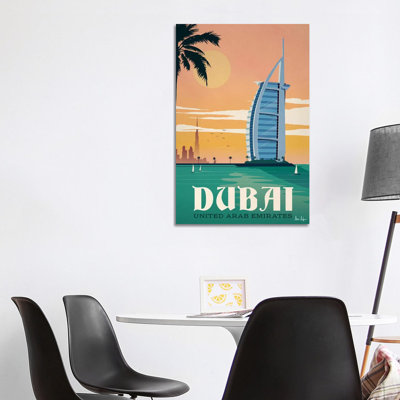 Doubaï, impression sur toile tendue