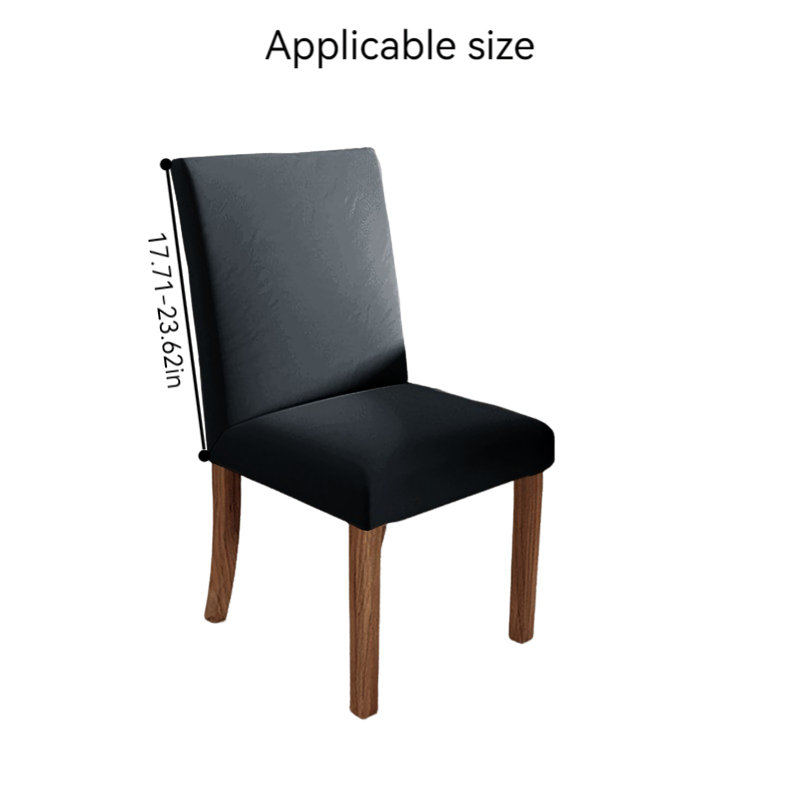 Housse pour chaise de salle à manger en polyester