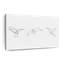 Line Hummingbirds, reproduction sur toile-853350475