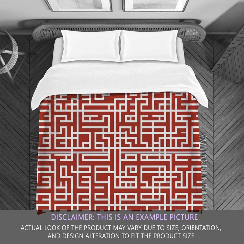 Geometric Shapes Comforter, Twin Comforter