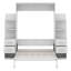 Lit escamotable double avec tablettes Campden-1439145131