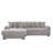 L-Shaped Reversible Sectional Sofa-1891628930