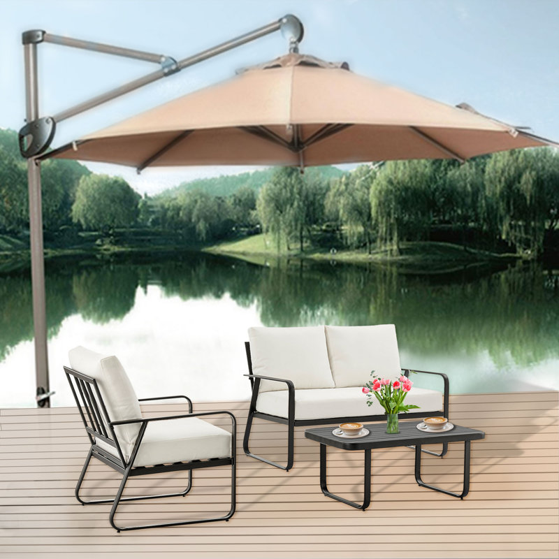 Maui 4 Pc Outdoor Set-off White
