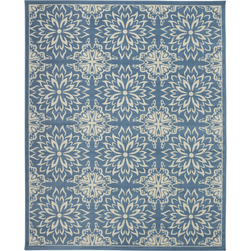 Guilian Damask Indoor Rug, Rectangle 7'10" x 9'10"