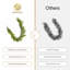 16cm Faux Garland