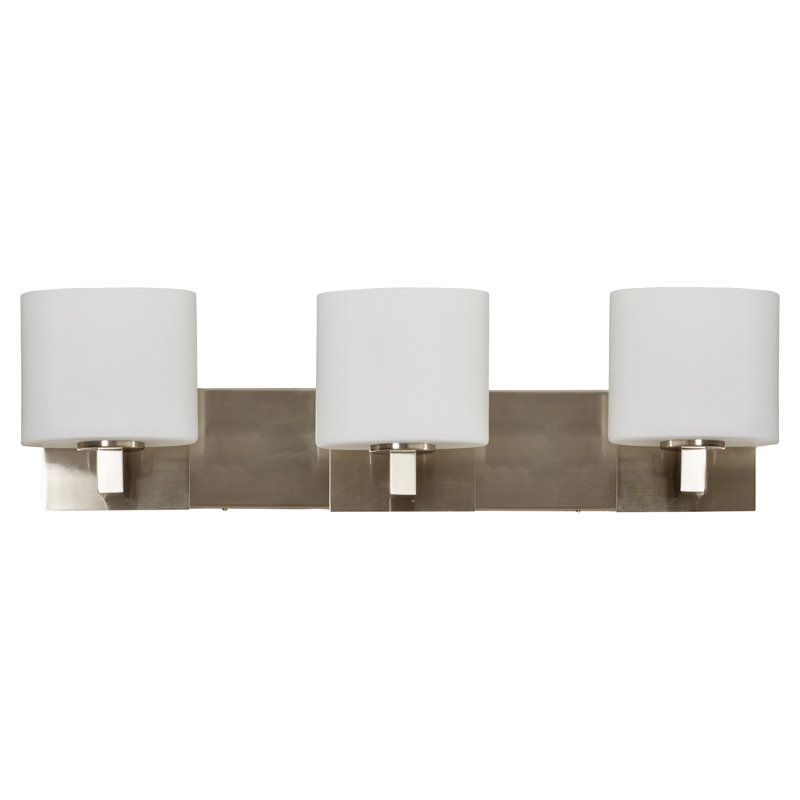 Godofredo 3 - Light Vanity Light, Brushed Nickel, Oval