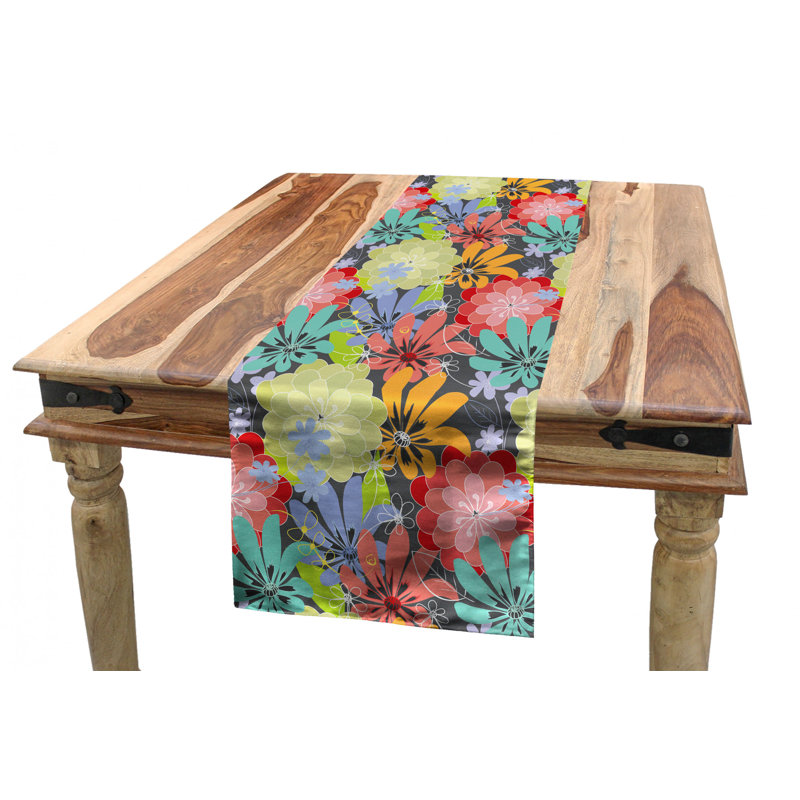 Garden Art Table Runner, 90" x 16"