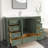 Anvay 48 in. Single Sink Freestanding Bath Vanity in Forest Green with Carrara Marble Top-771956955-691918558