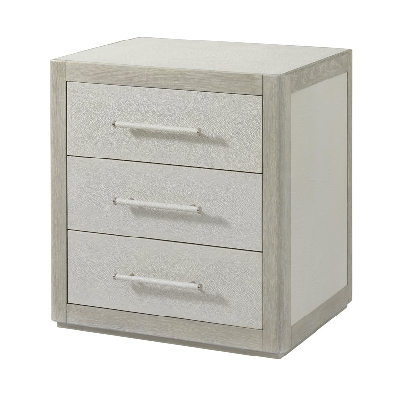 Maxwell 3 - Drawer Nightstand, Cashmere