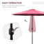 Midwest 295cm Tilt Market Parasol-775477793