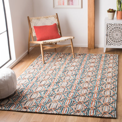Tapis bleu clair / bleu Rubalcava