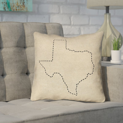 Katelyn Smith Texas Dash Outdoor Throw Pillow
