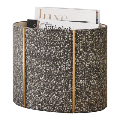 Churchill Oval Wastebasket