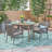 Elifsu 4 - Person Wicker Patio Dining Set with Round Table-32484448