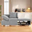 Canapé-lit sans accoudoirs en lin 70,8 po Acklen-87706186