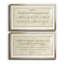 Manuscrit de l'échantillonneur IV - reproduction encadrée de qualité supérieure - prêt à être accroché-372374906-372374881