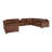 Maltrage Leather Match Large Seating Power Recliner Sectional-1249425525