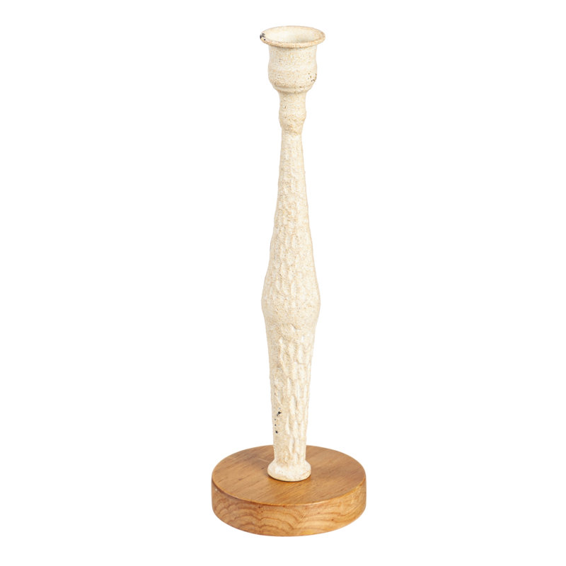 13'' H Metal Tabletop Candlestick