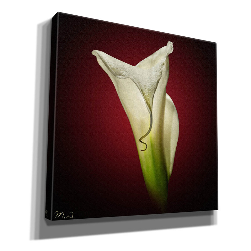Fleur par Mark Ashkenazi, H 12 po x l 12 po x P 0,75 po