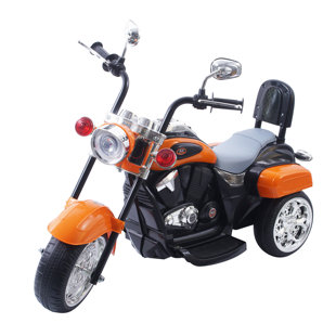 Kids Motorcycle Ride On Toy, 3 Wheel Chopper with Reverse and Headlights -  Battery Powered Motorbike for Kids 3 and Up - AliExpress
