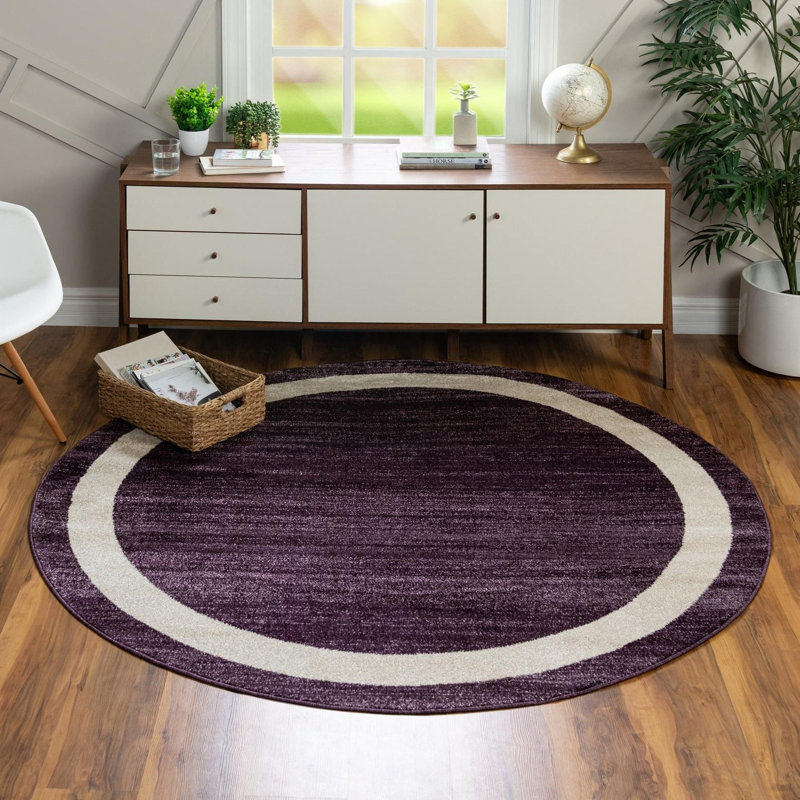 Songul Indoor Rug, Round 6'1"